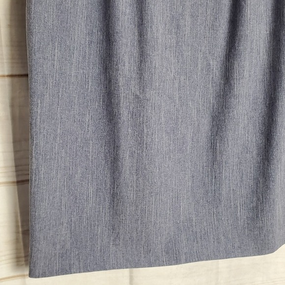 Vintage 90s Pencil Skirt Womens Size 14 Executive Collection Blue Career - Picture 3 of 9